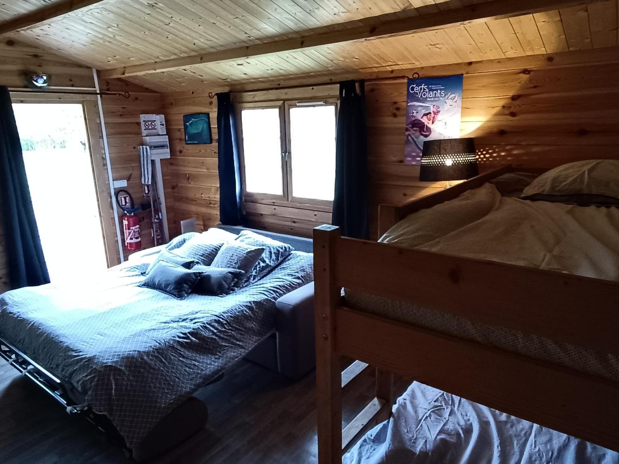 Gite Les Chalets Du Fliers Verton Meubles De Tourisme Classes 2 Etoiles Berck Szoba fotó