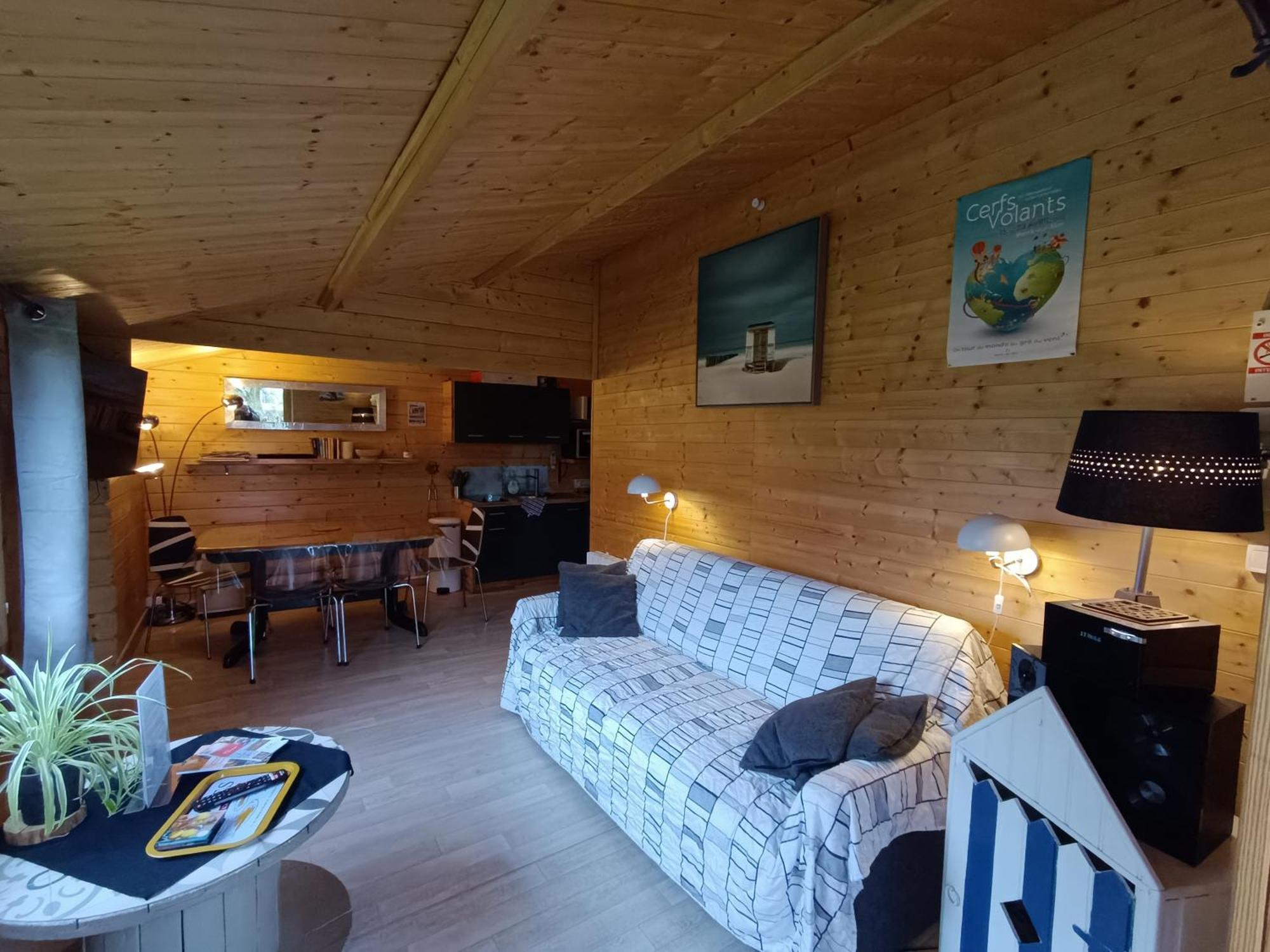 Gite Les Chalets Du Fliers Verton Meubles De Tourisme Classes 2 Etoiles Berck Szoba fotó