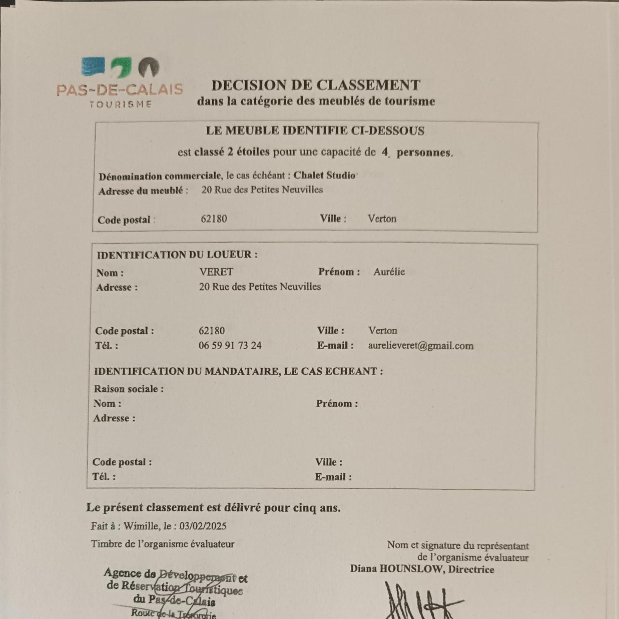 Gite Les Chalets Du Fliers Verton Meubles De Tourisme Classes 2 Etoiles Berck Szoba fotó