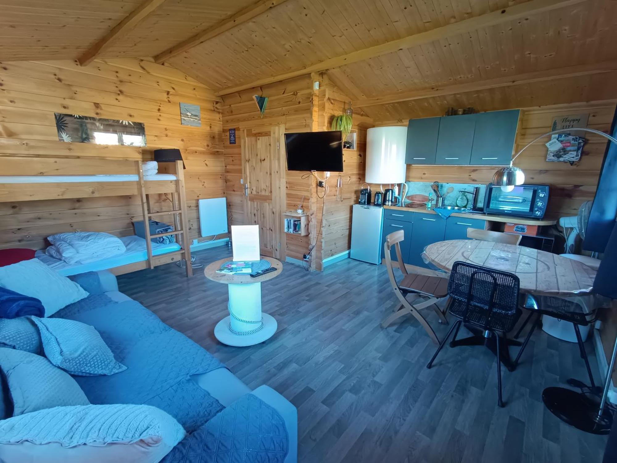 Gite Les Chalets Du Fliers Verton Meubles De Tourisme Classes 2 Etoiles Berck Szoba fotó